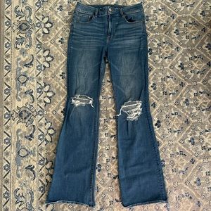 American Eagle Super Stretch Hi-Rise Artist Flare